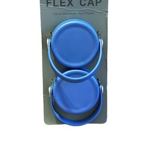 Source Unknown Blue Kitchen Flex Caps NWOT